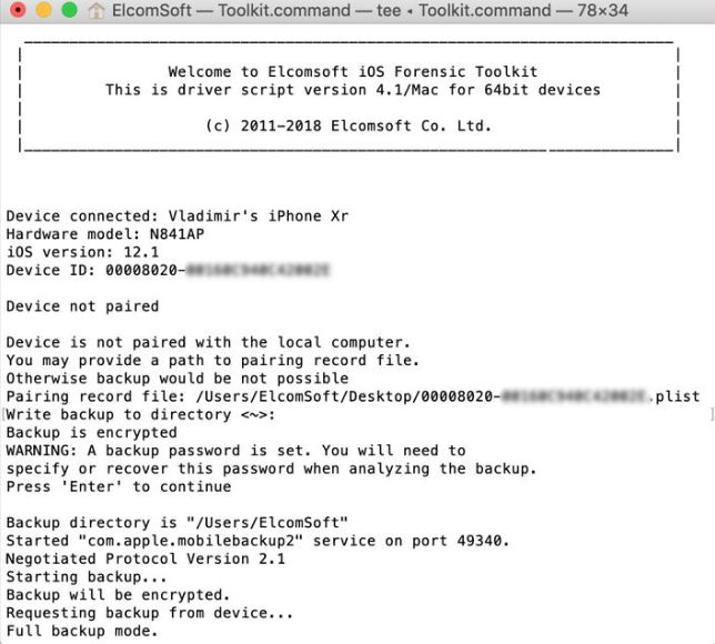 elcomsoft ios forensic toolkit free